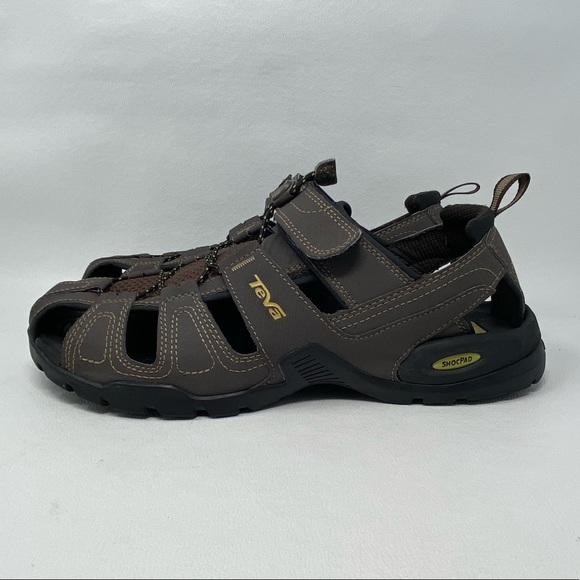 Teva Forebay Fisherman Sport Hiking Sandals ShocPad Walking, SN 1001116 - Picture 3 of 14